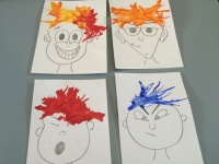 Creative painting with color 9