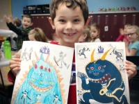 Childrens imaginative painting 1