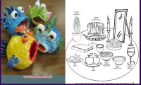 10 هنر خلاقانه برای عید نوروز کودکان 4 Creative for Childrens Nowruz3