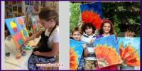 Canvas painting for2