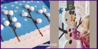 Teaching snow painting to children1