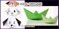 آشنایی با انواع اوریگامی 3 اوریگامی کودکان