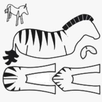 کاردستی ساده بدون چسب